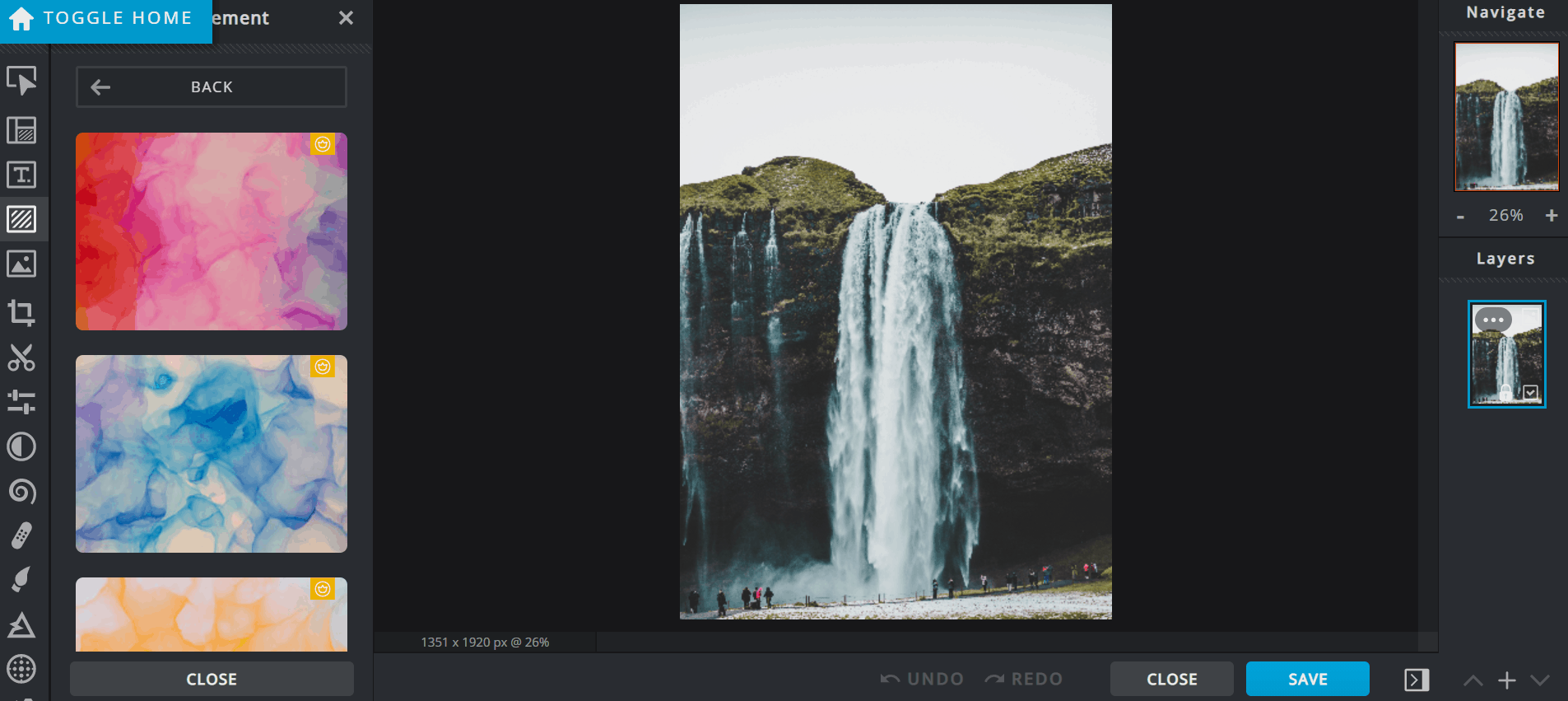 Photoshop alternative - Pixlr