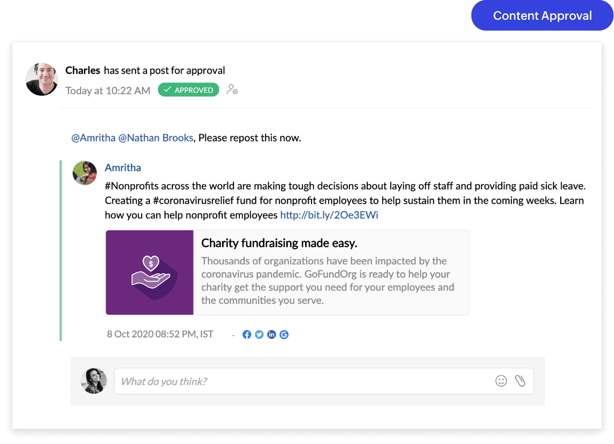 Hootsuite alternatives - Zoho Social