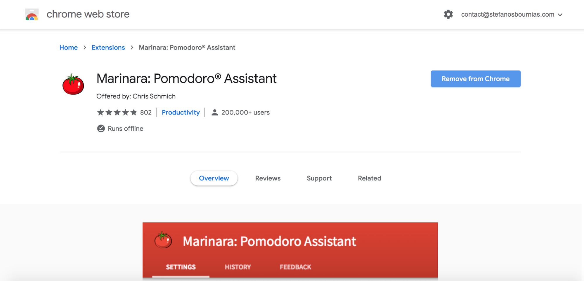 Time management tools - Marinara