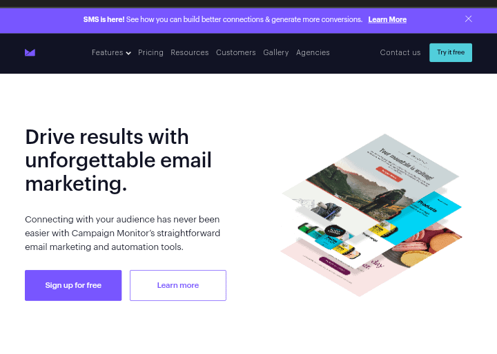 Constant Contact alternative - CampaignMonitor