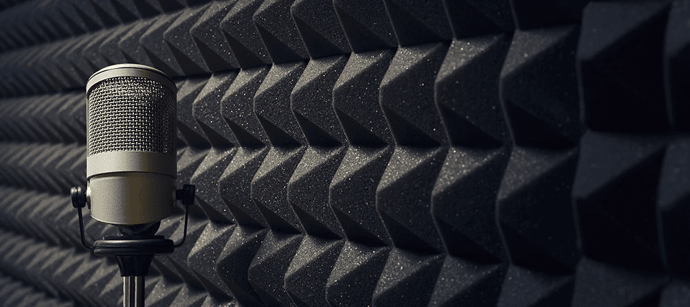 podcast equipment - foam wall panels