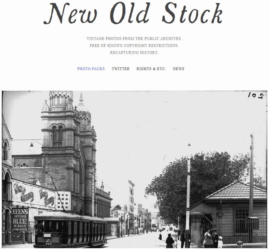 graphic design resources new old stock