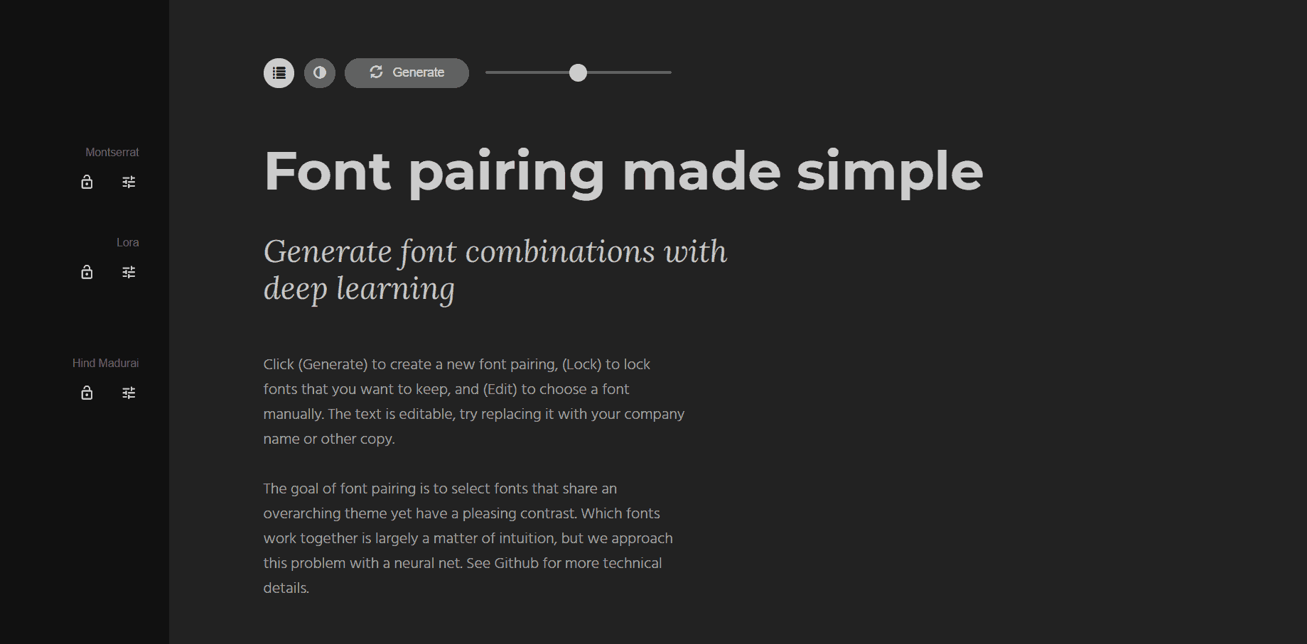 graphic design resources fontjoy
