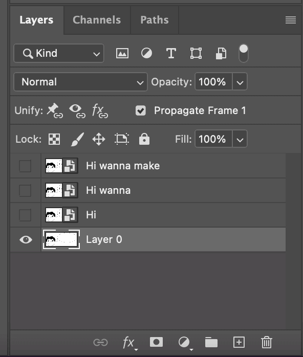 Photoshop layers