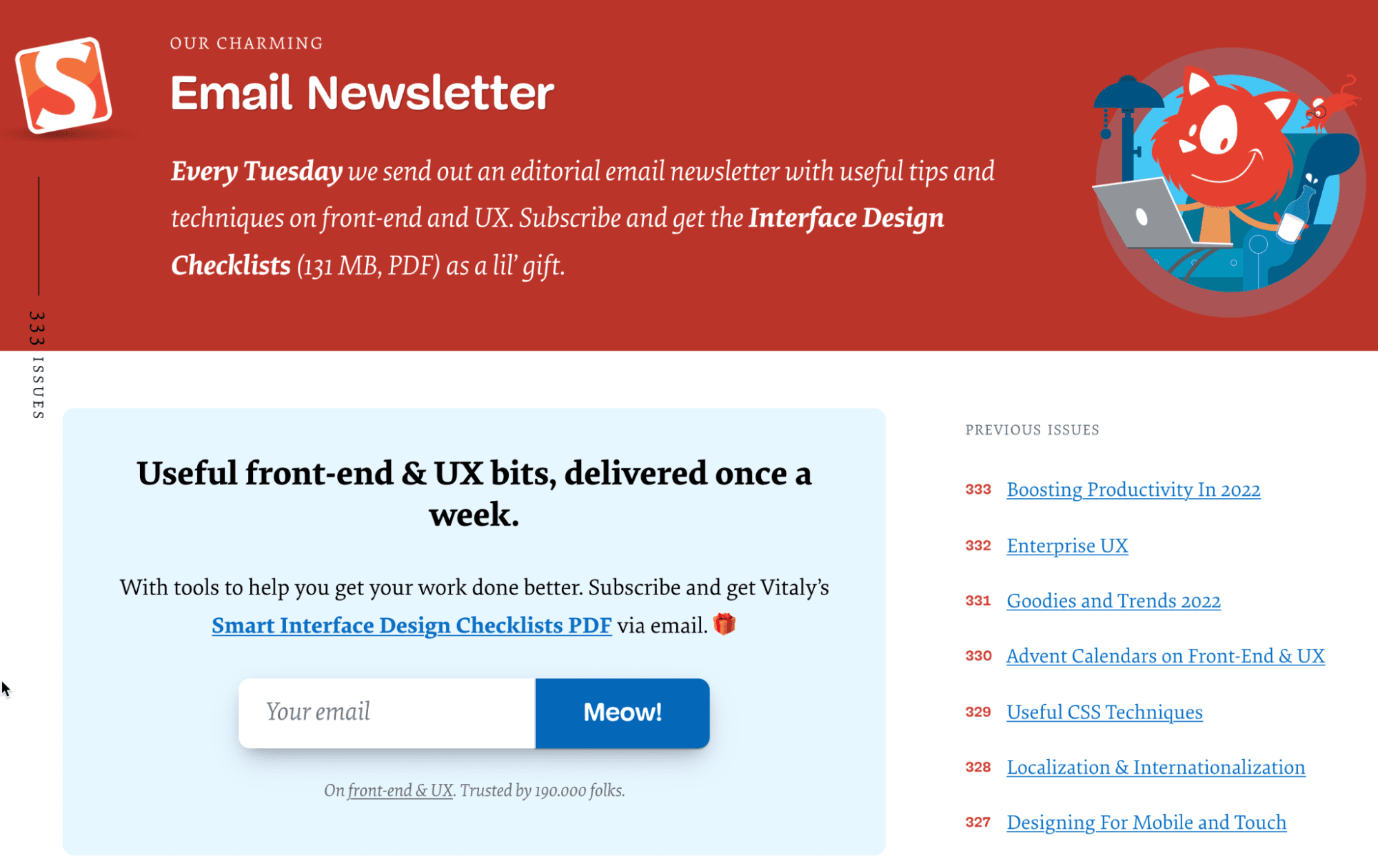 The Smashing Newsletter