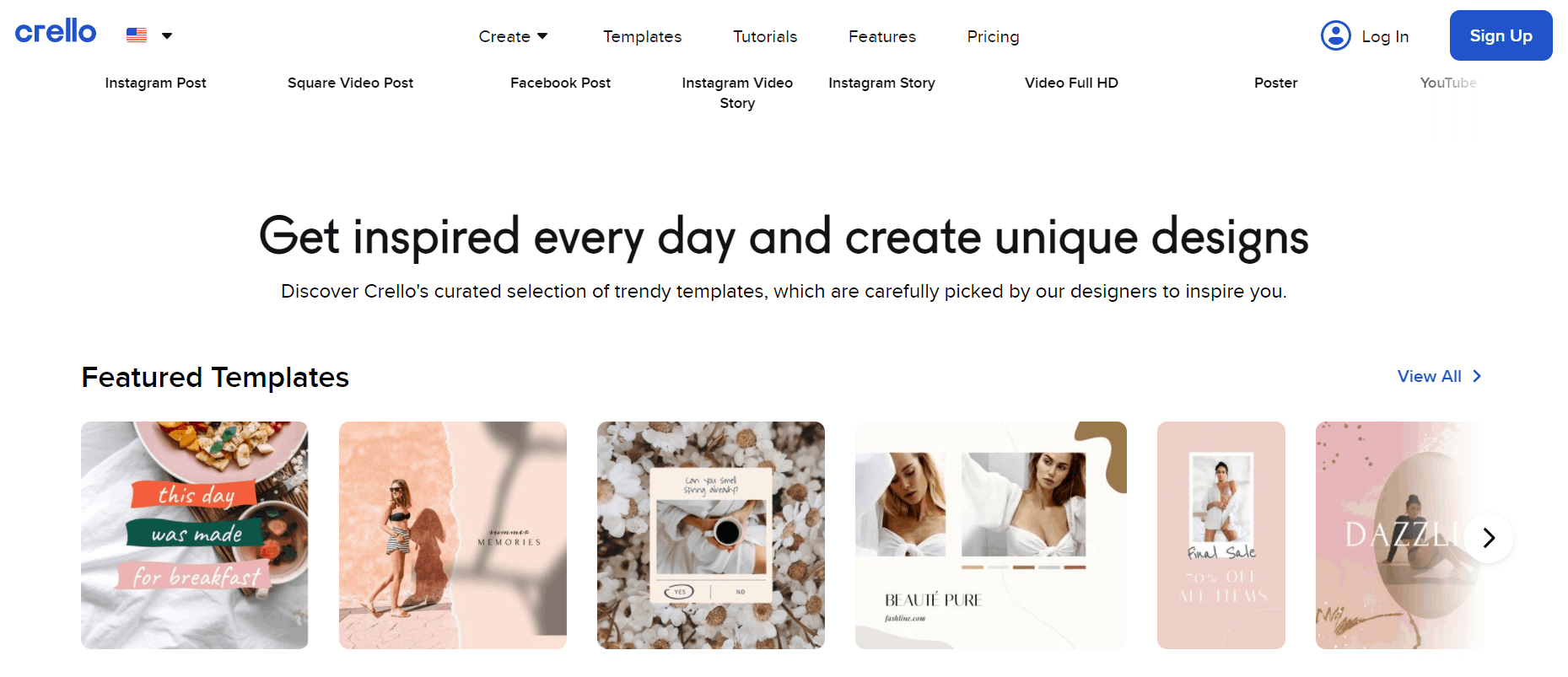 Best graphic design - Crello