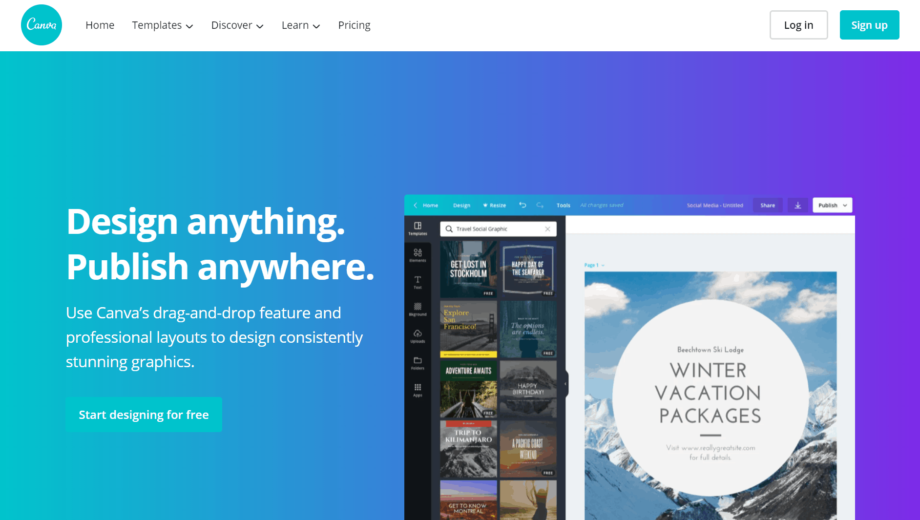 Best graphic design - Canva