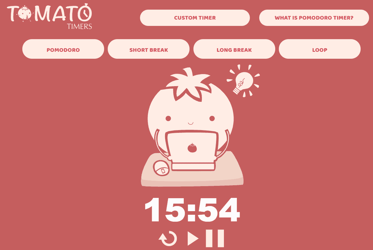 Pomodoro technique - Tomato timer