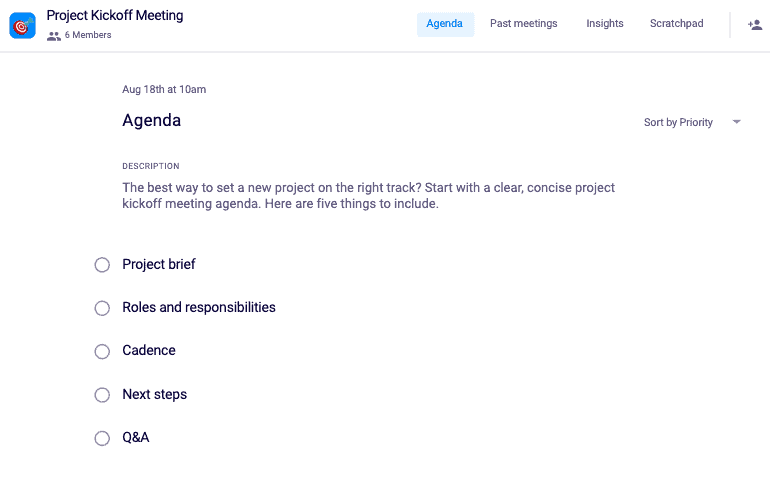remote meeting one-off meeting