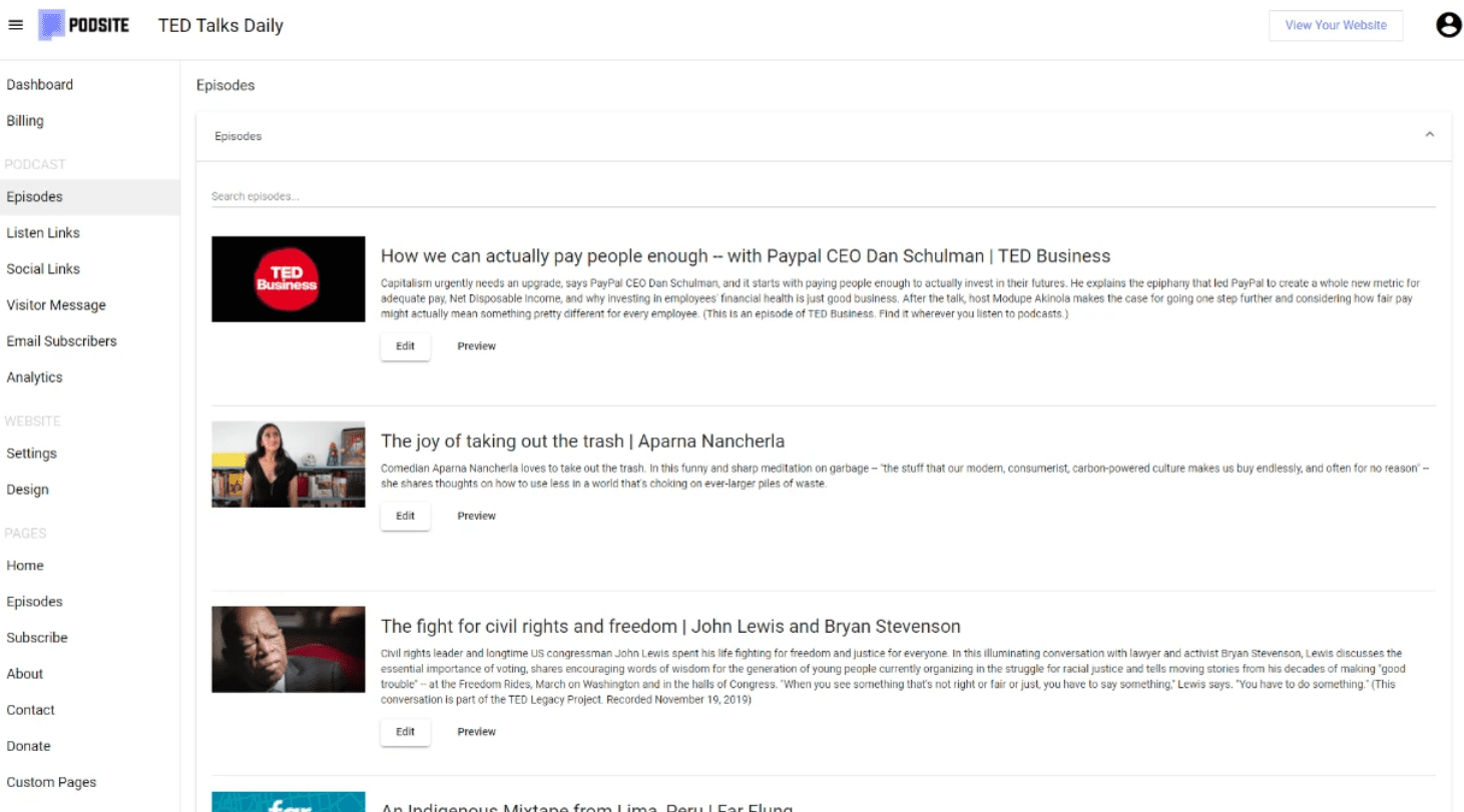 Podsite