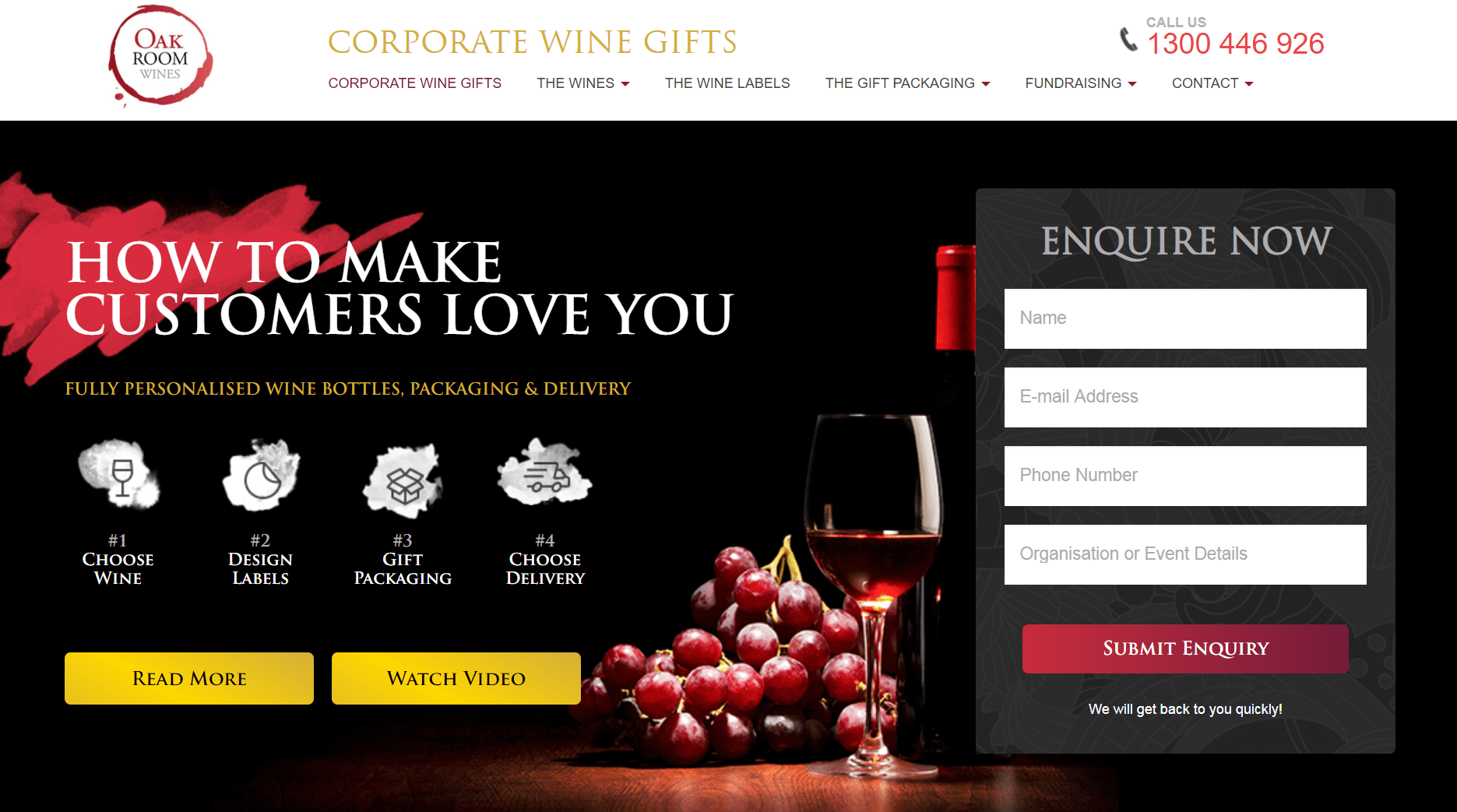 Conversion rate formula - Oak Room Wines