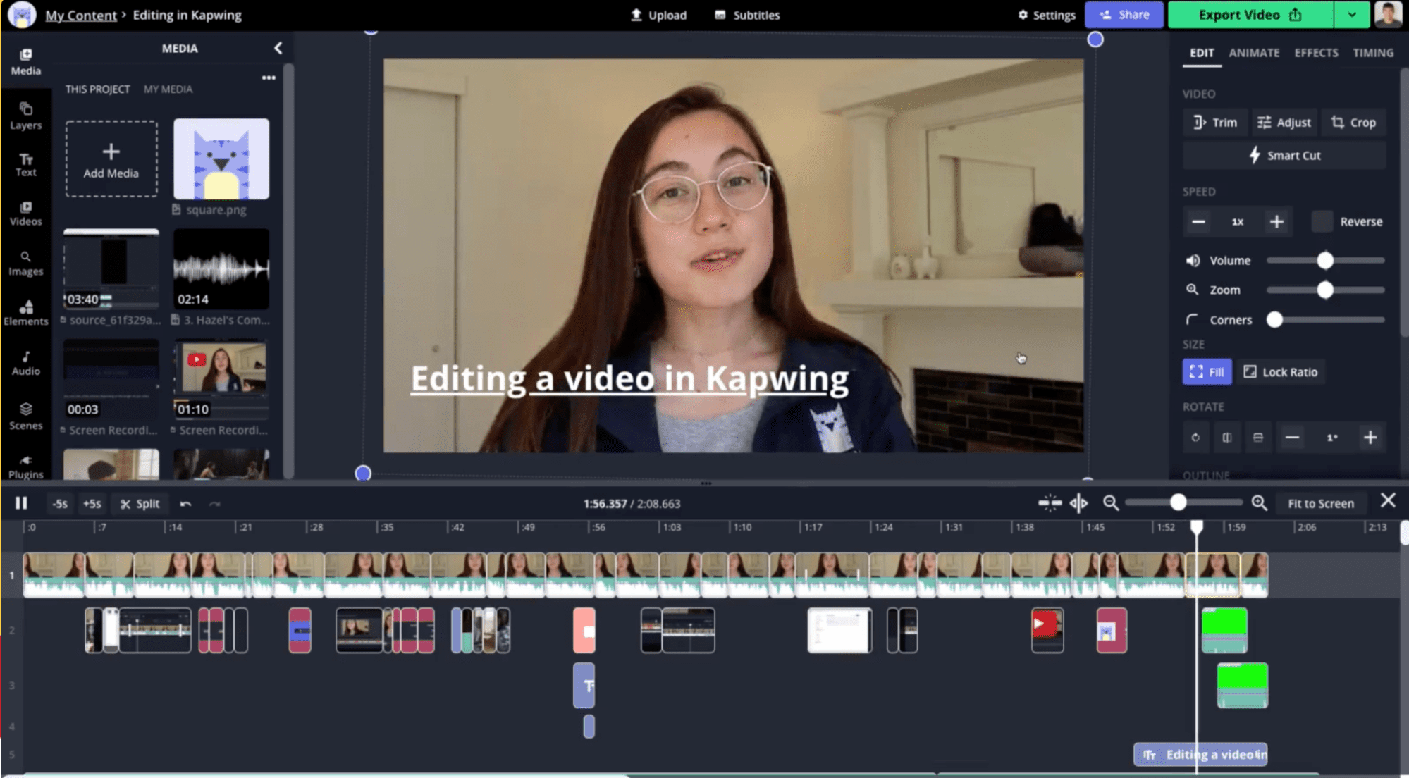 imovie alternative - kapwing