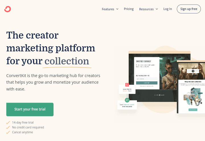 Constant Contact alternative - ConvertKit