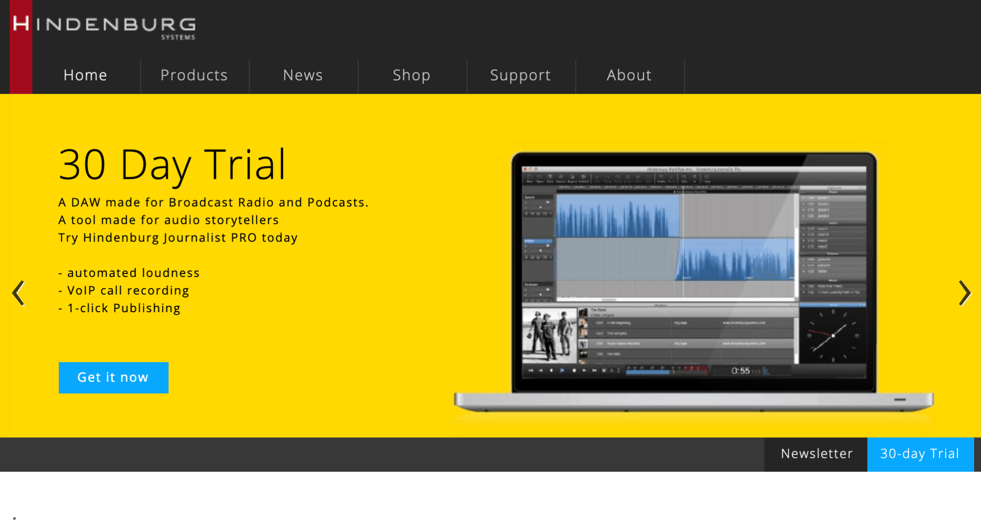 Best audio editing software - Hindenburg