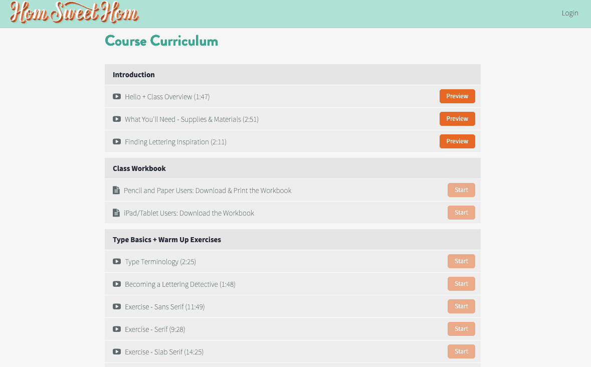 how to create an online course curriculum
