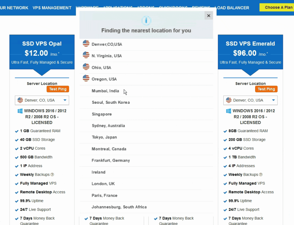 AccuWeb Hosting pricing plan