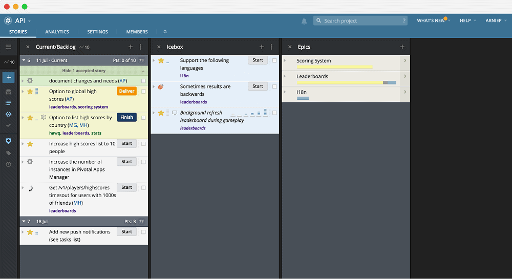 An overview of Pivotal Tracker