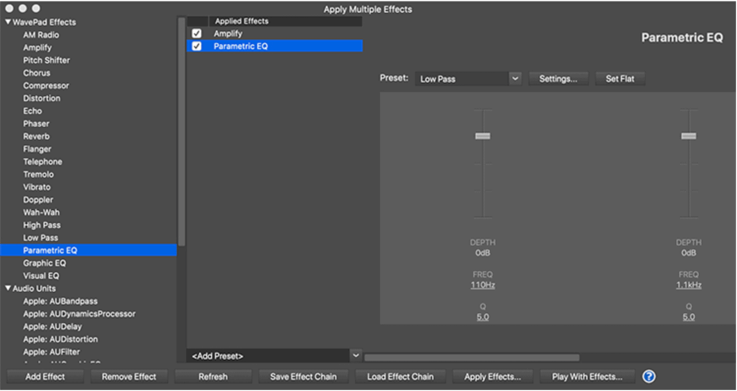 Audacity Alternatives - WavePad