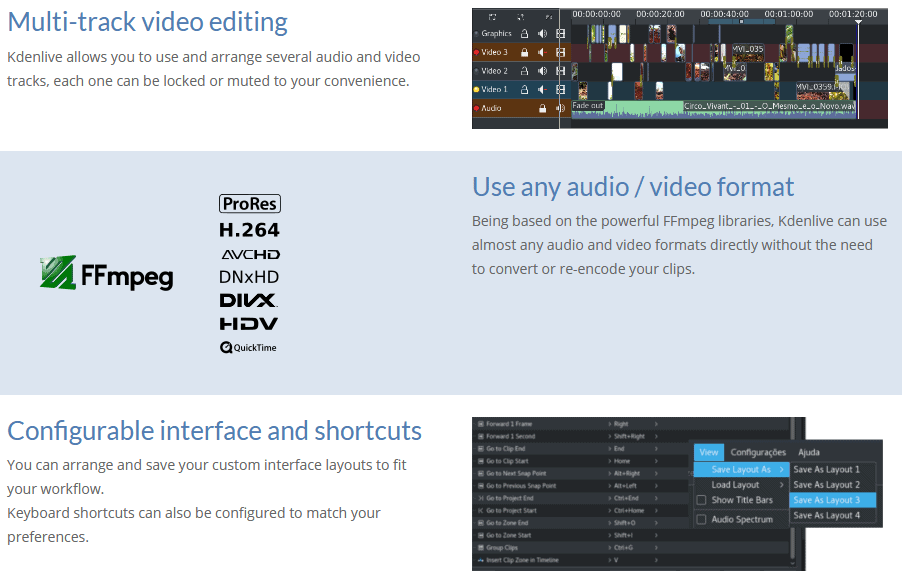 Adobe Premiere alternatives - KdenLive