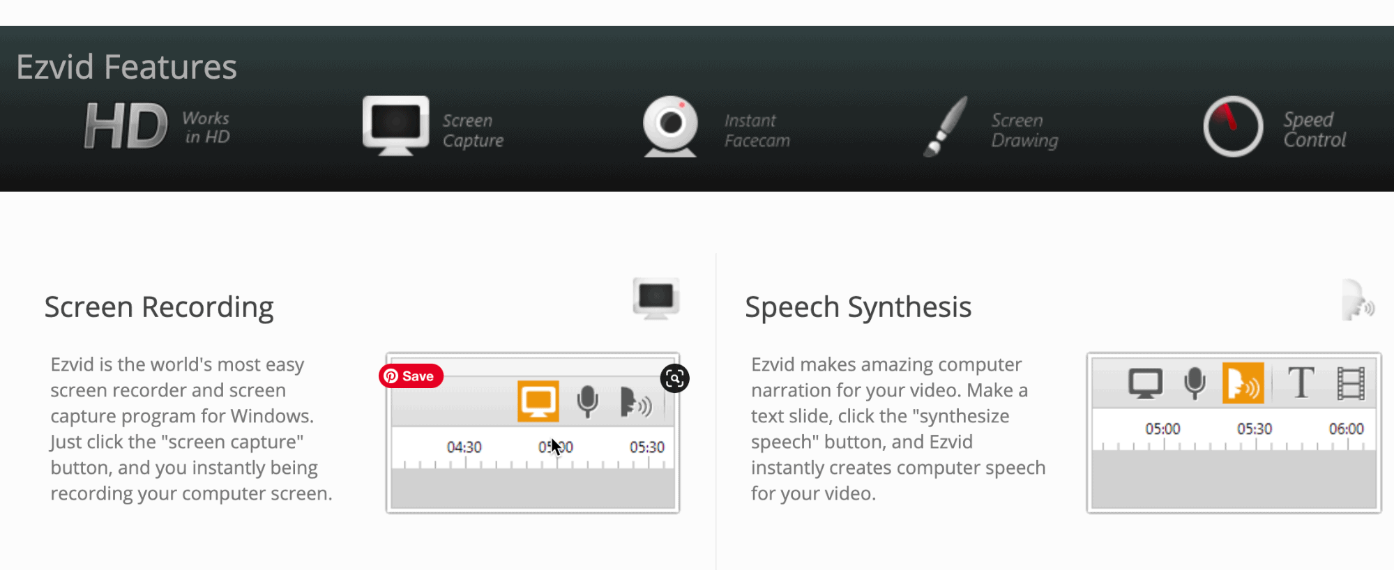 Camtasia Alternative - Ezvid