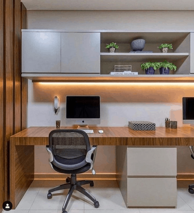 Home office working place