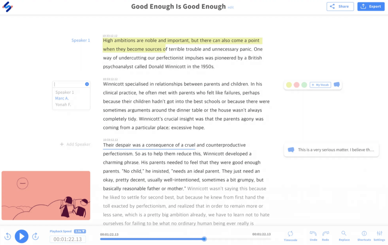 minimum viable product example happy scribe