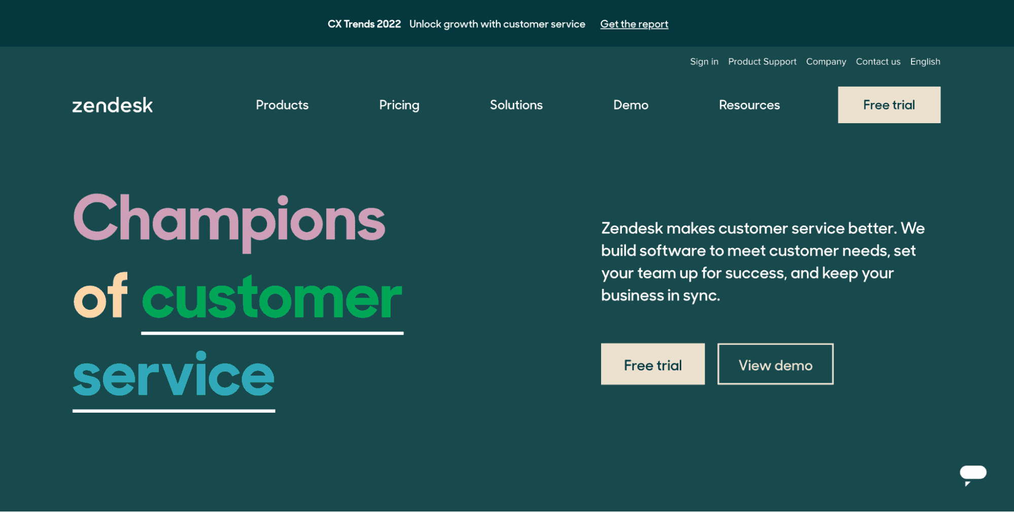 Customer service platform Zendesk