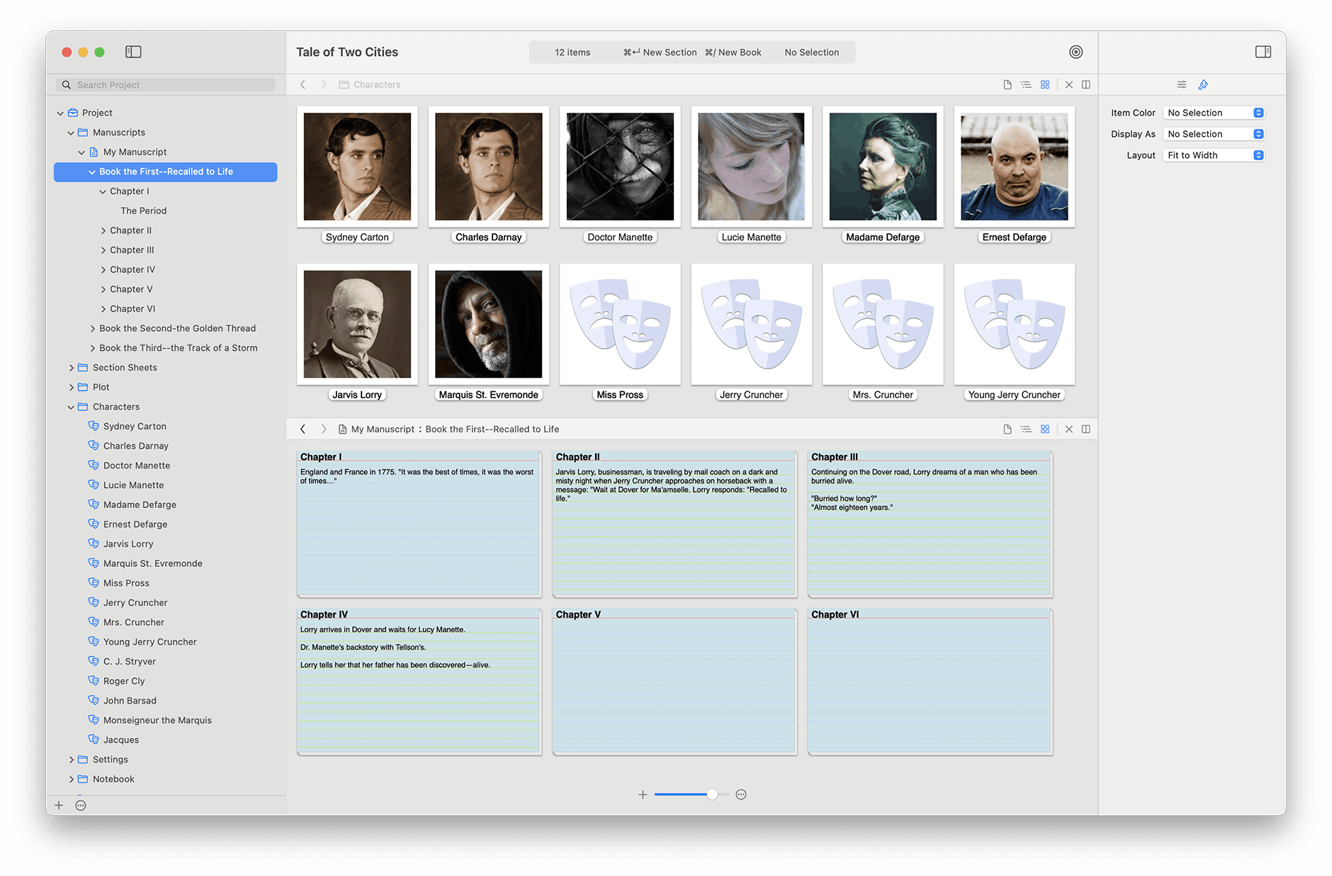 Scrivener alternative - Storyist