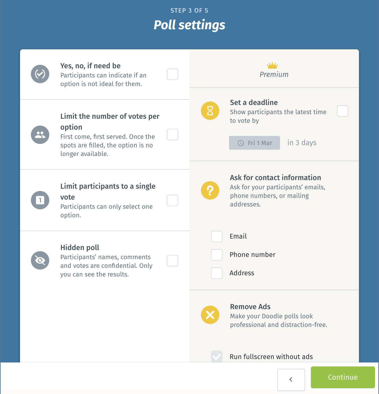 Calendly Alternative - Doodle