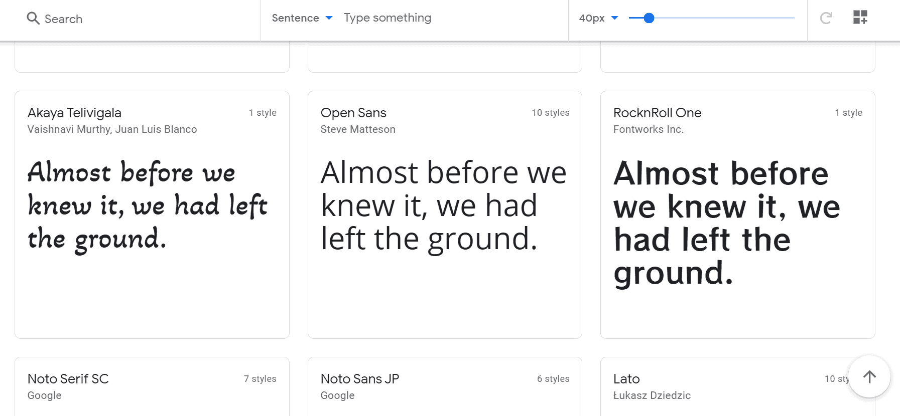 Design resources - Google Fonts