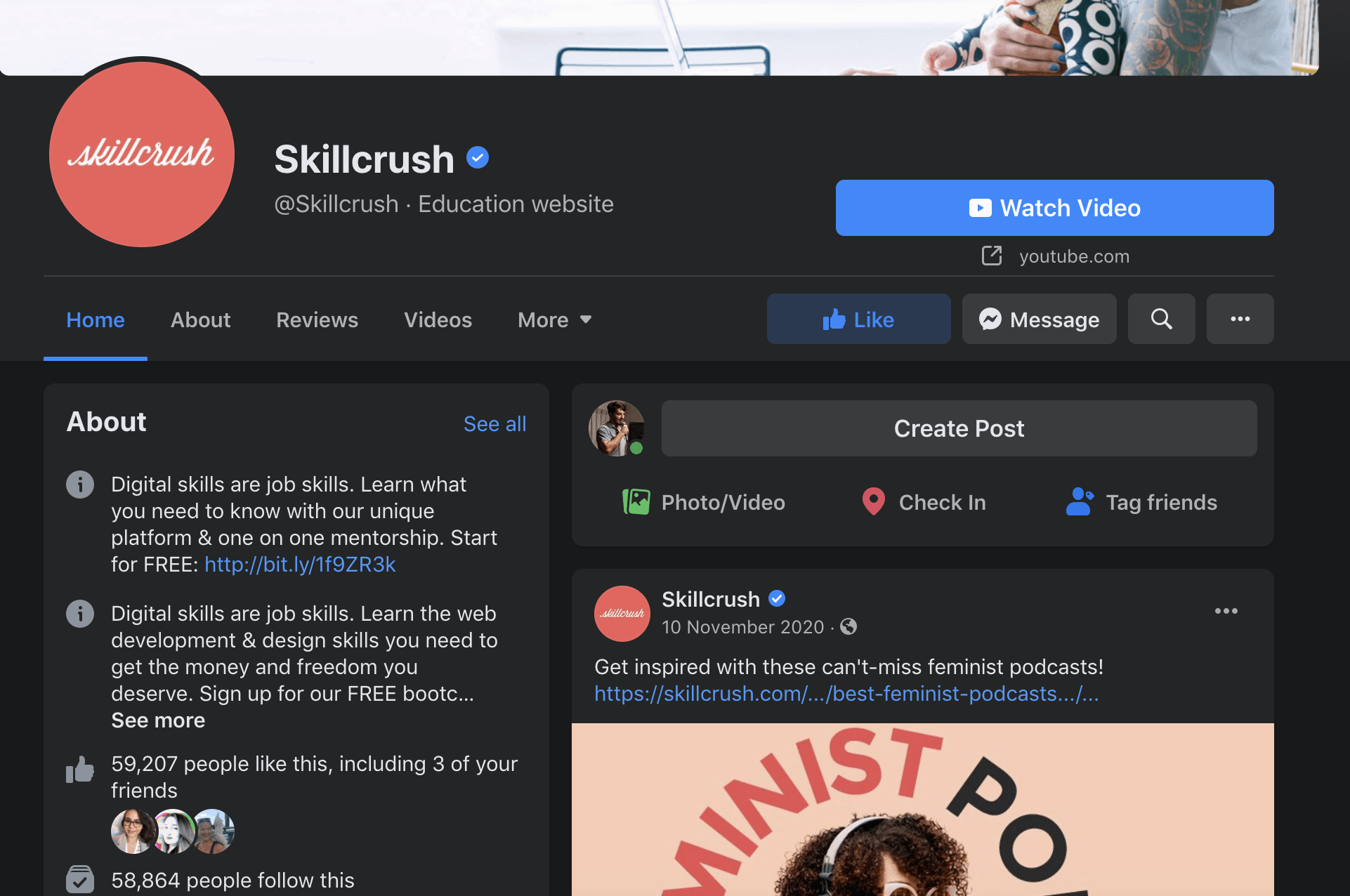 skillcrush's twitter