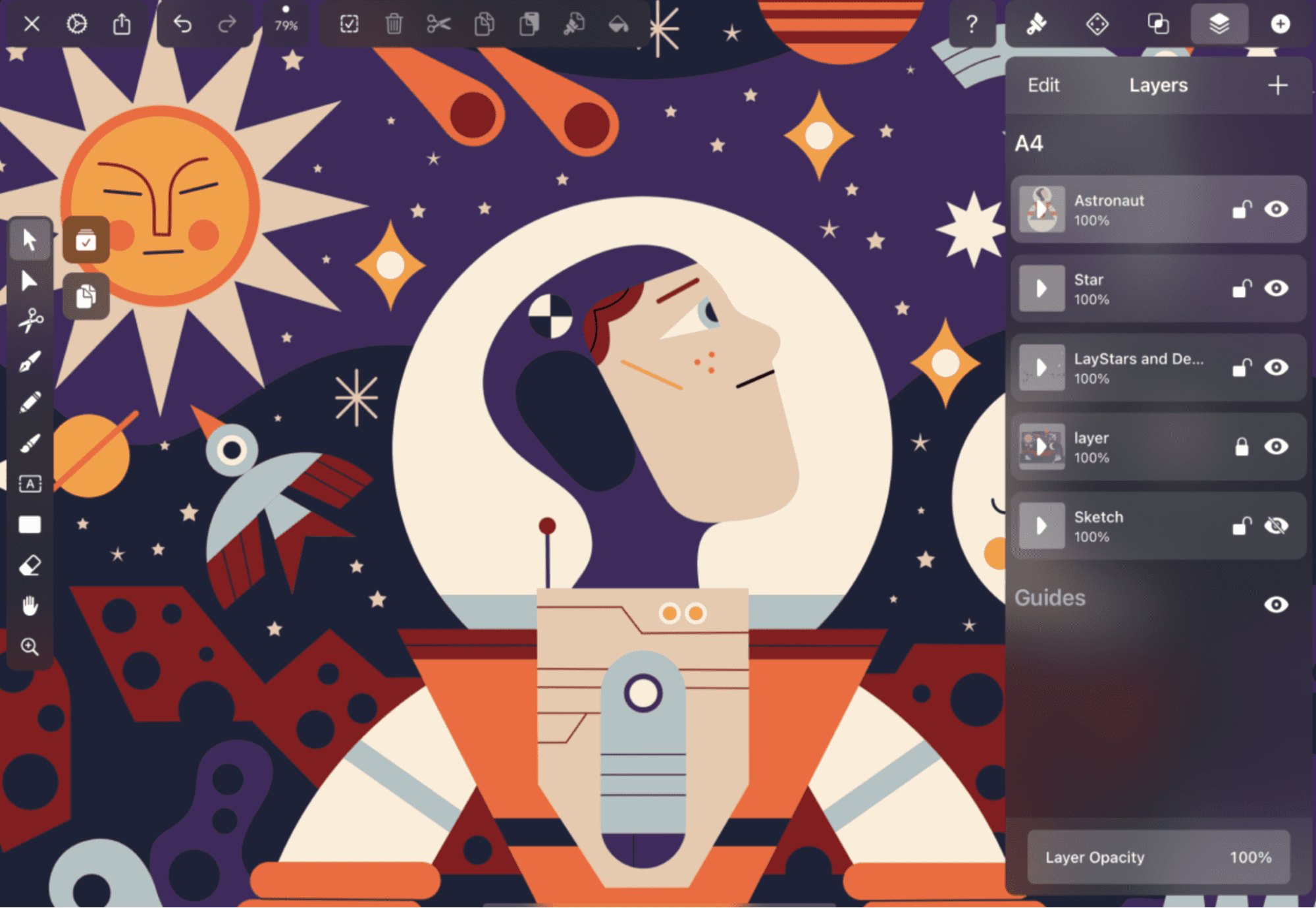 graphic design software - Vectornator