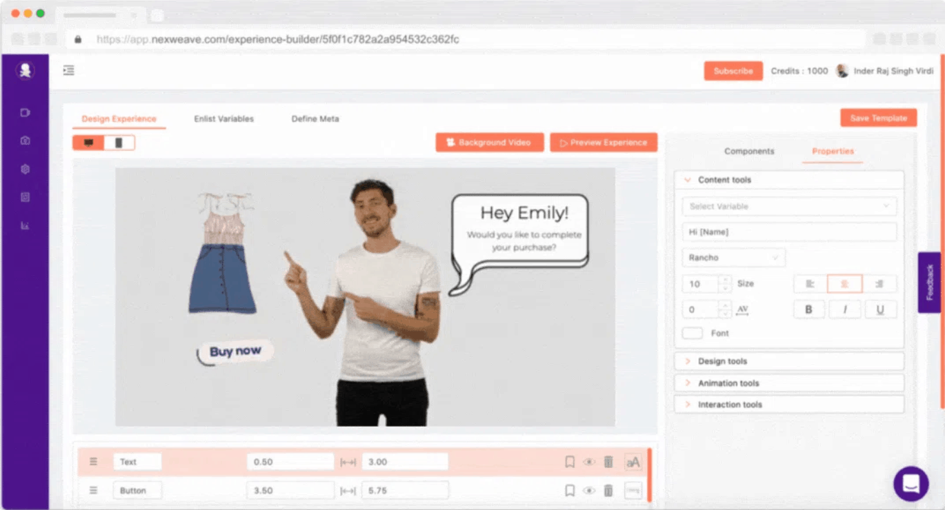 Nexweave - create personalized GIFs
