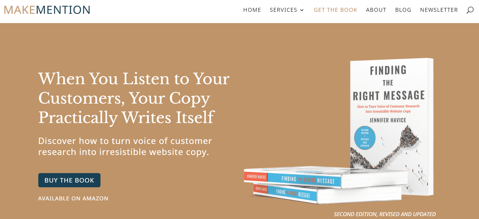 Make Mention landing page