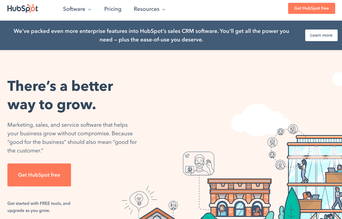 Clickfunnels alternative - Hubspot