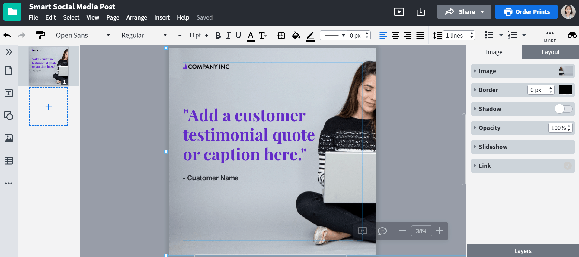 Indesign alternative - Lucidpress