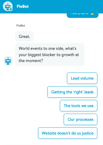 chatbot email marketing-flobot