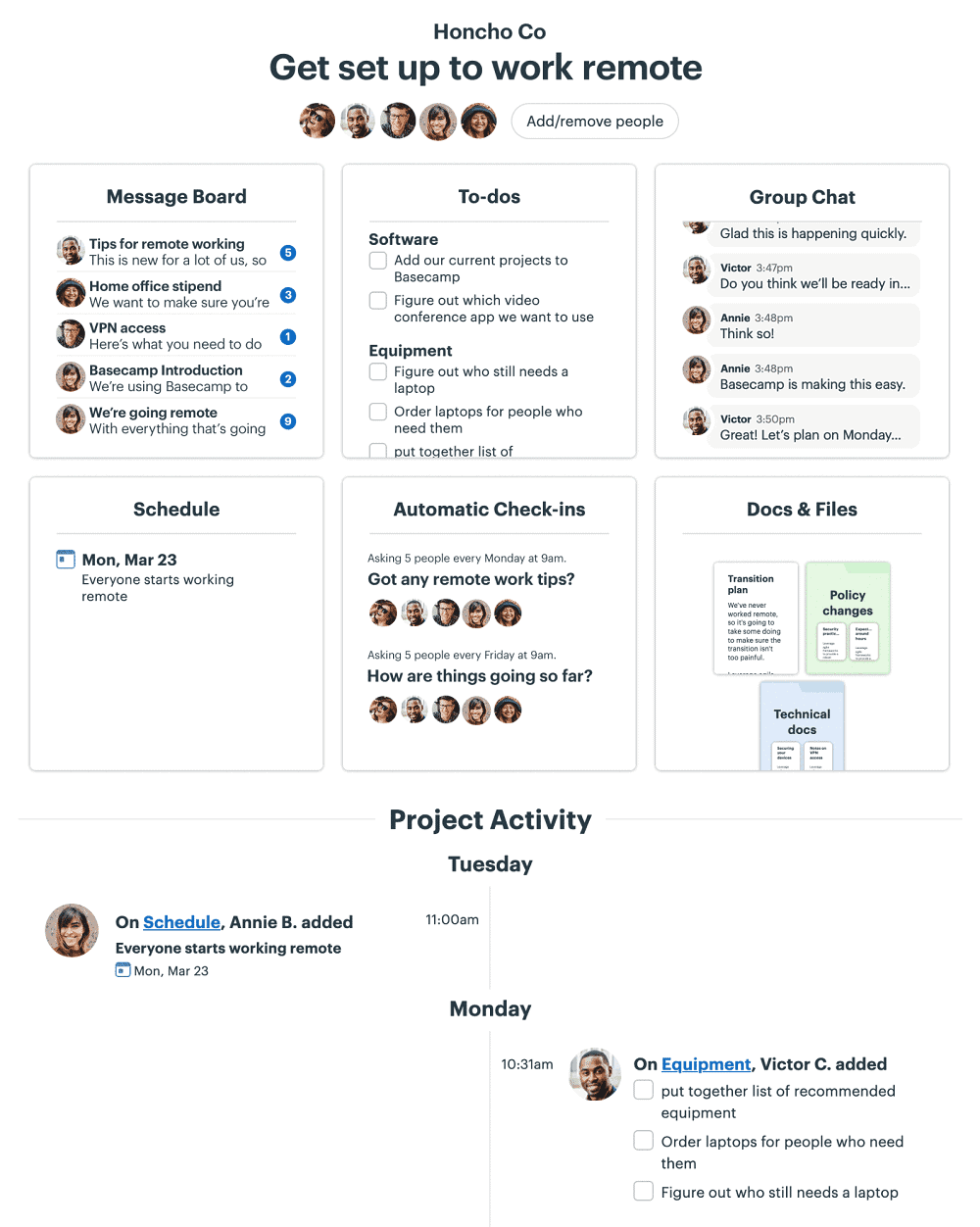 An overview of Basecamp