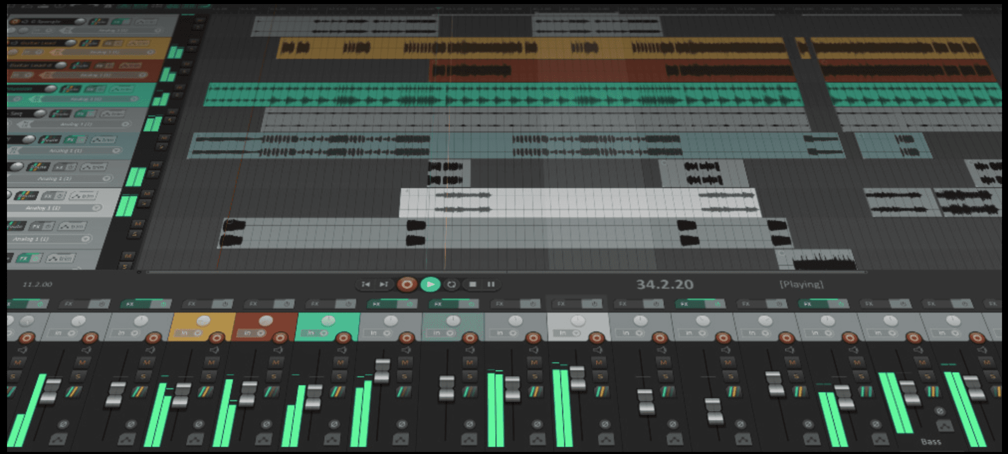 GarageBand alternatives - Reaper