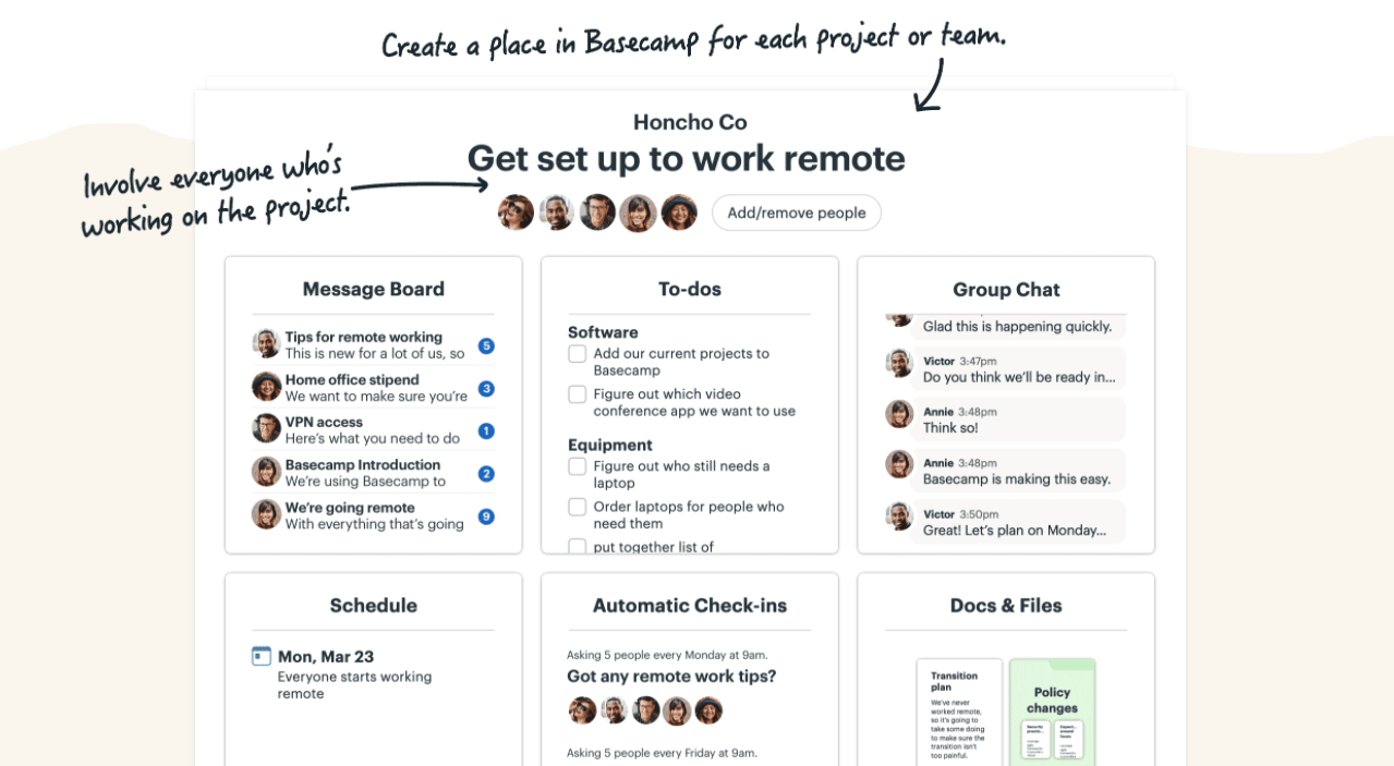 Asana Alternative - Basecamp