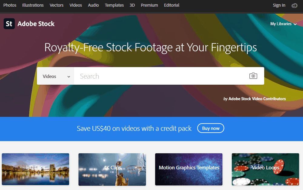 Best stock video Adobe Stock