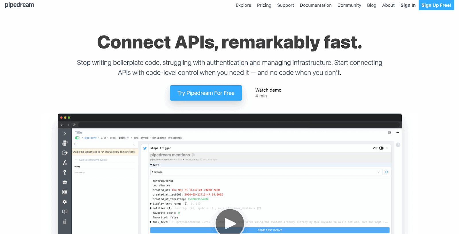 ifttt alternatives - pipedream