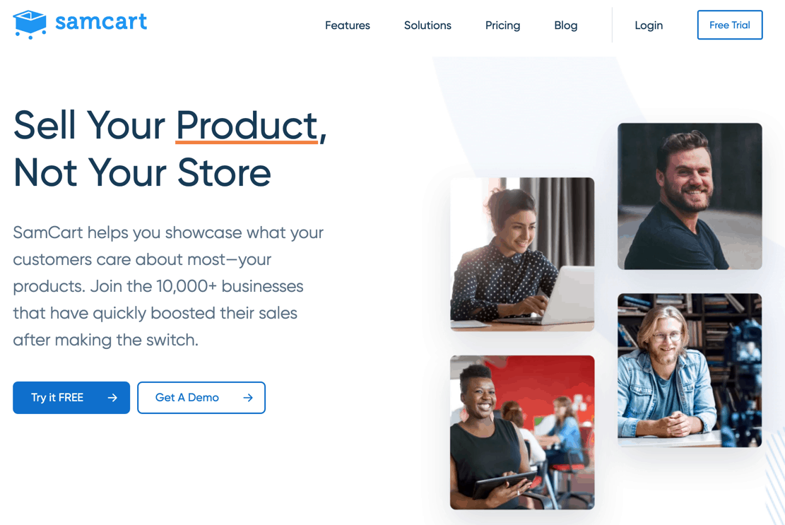 Clickfunnels alternative - SamCart