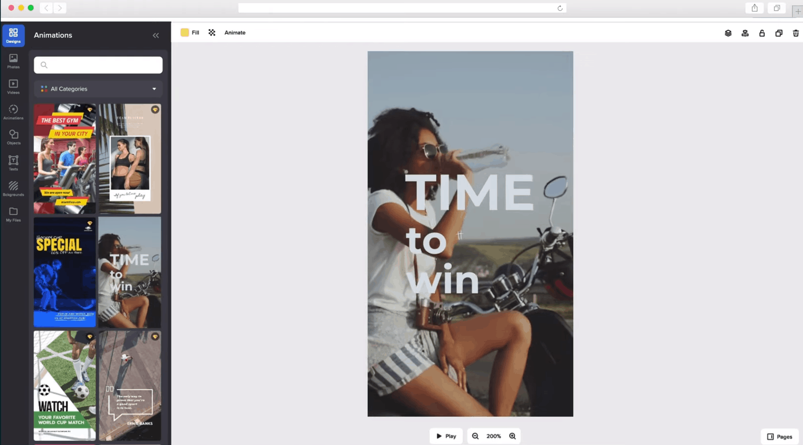 Top Adobe InDesign alternative: Crello