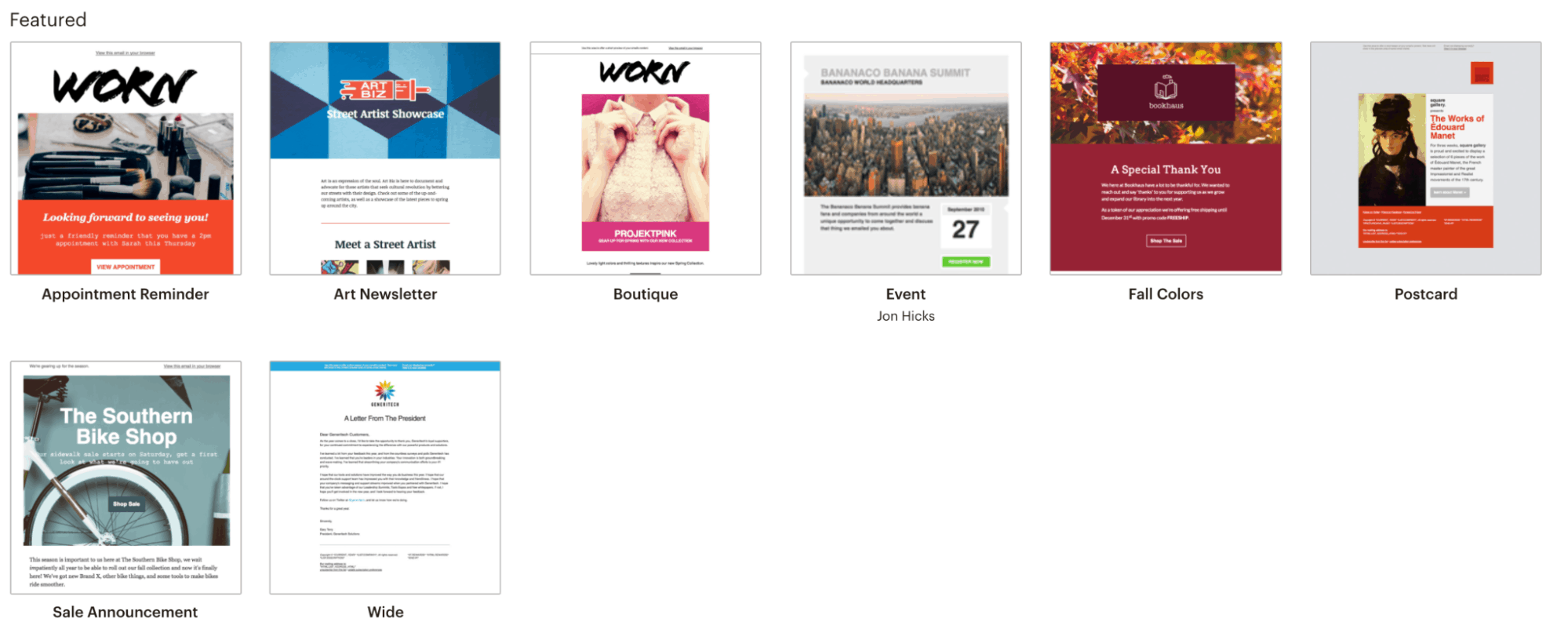 Mailchimp’s marketplace