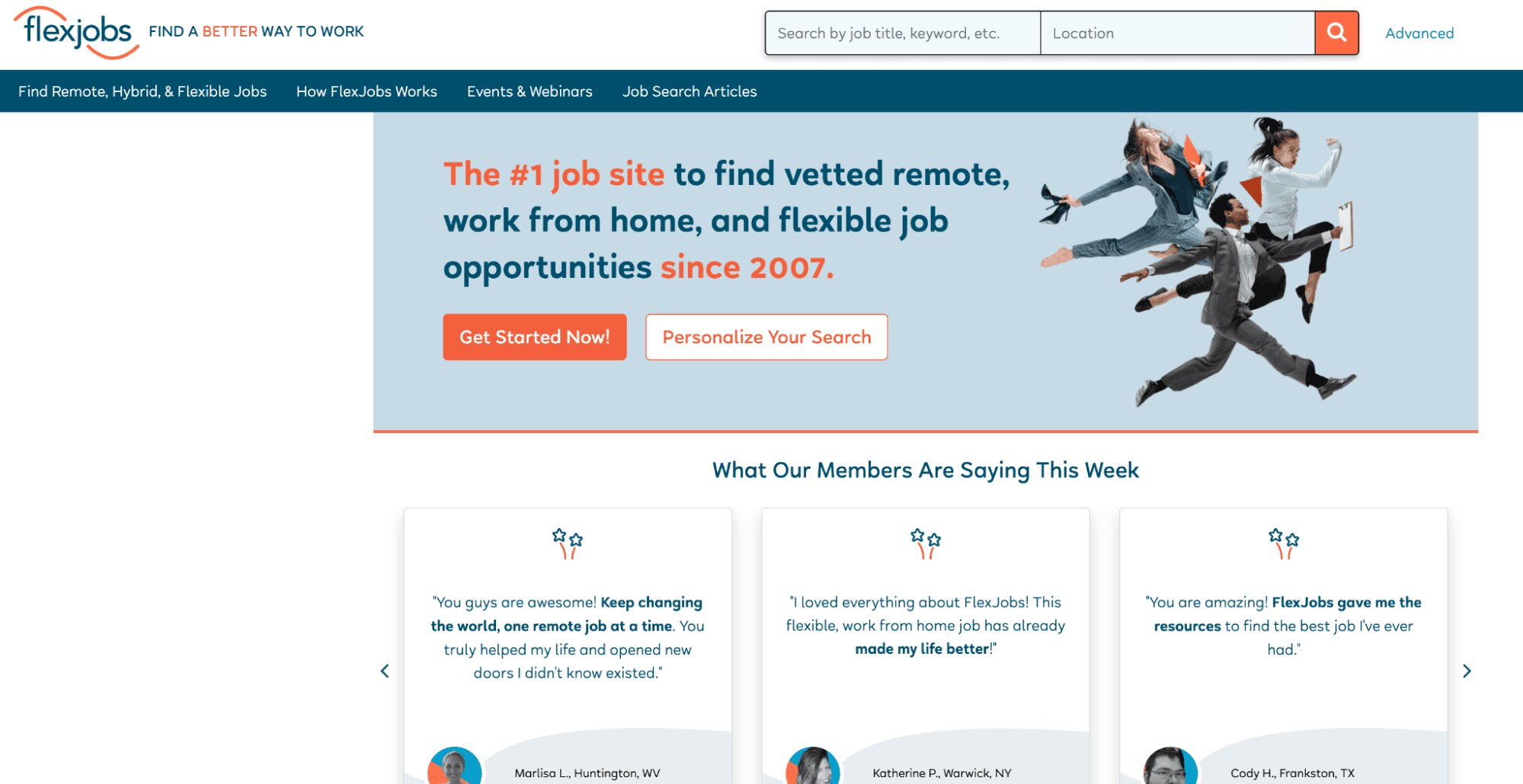 best freelance websites - flexjobs