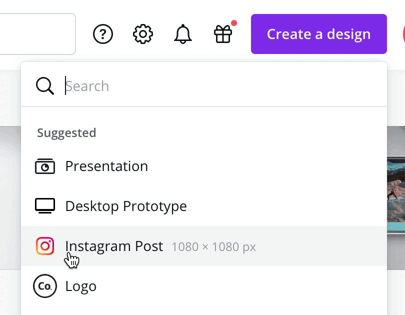 How to make a GIF using Canva