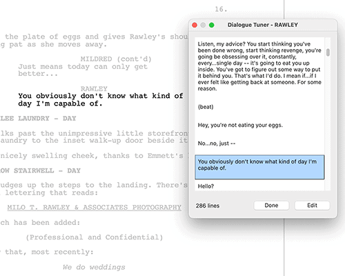 screenwriting software - fade in