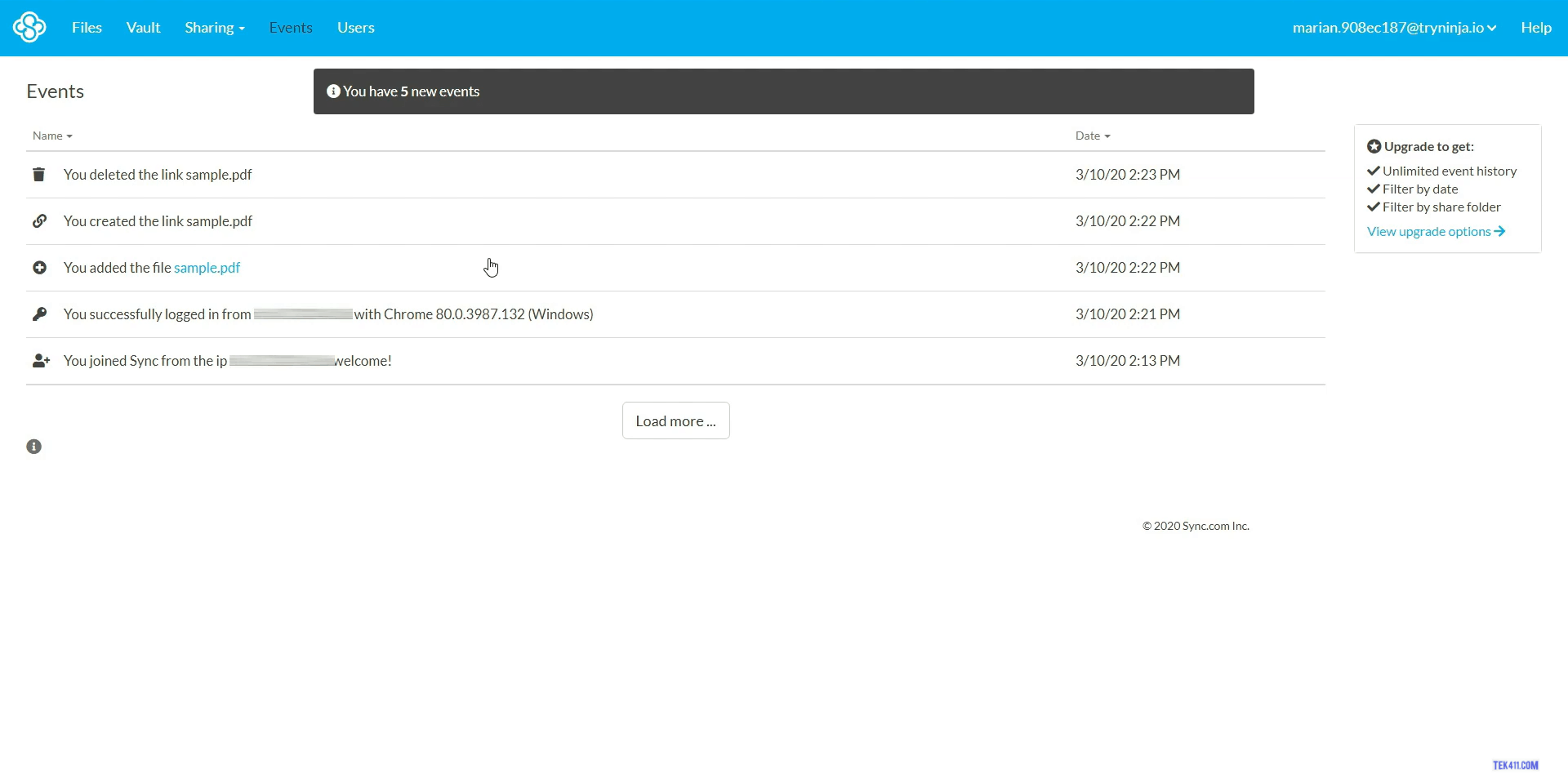 dropbox alternative - sync