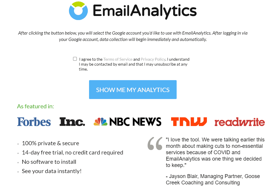 Conversion rate formula - EmailAnalytics